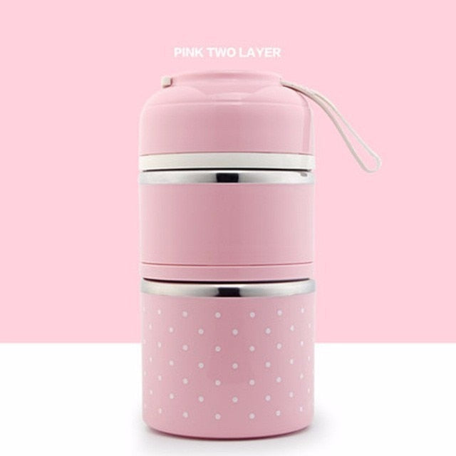 Thermal Lunch Box Leak-Proof Stainless Steel Food Container