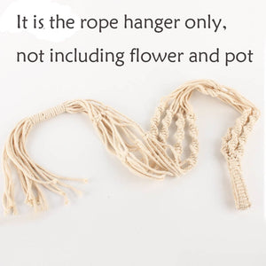 Handmade macrame flower/ plant pot hanger