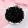 1000pcs/Pack Colorful Disposable Hair Rubber Bands