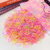 1000pcs/Pack Colorful Disposable Hair Rubber Bands