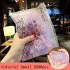 1000pcs/Pack Colorful Disposable Hair Rubber Bands