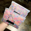 1000pcs/Pack Colorful Disposable Hair Rubber Bands