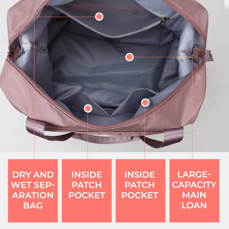 Foldable Large Storage Capacity Travelling Bag