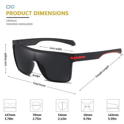 CRIXALIS Fashion Polarized Sunglasses