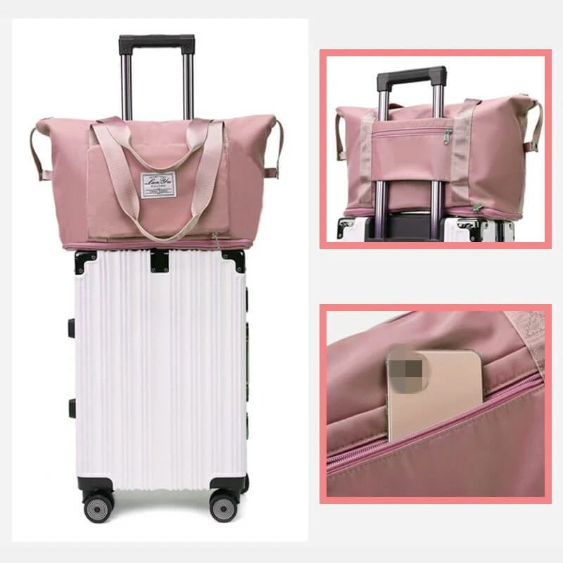 Foldable Large Storage Capacity Travelling Bag