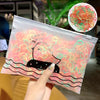 1000pcs/Pack Colorful Disposable Hair Rubber Bands