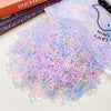 1000pcs/Pack Colorful Disposable Hair Rubber Bands