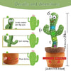 Talking Cactus Toy with LED 120 English Songs