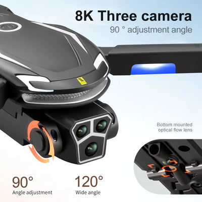 Xiaomi V888 Drone 8K HD Triple Camera GPS