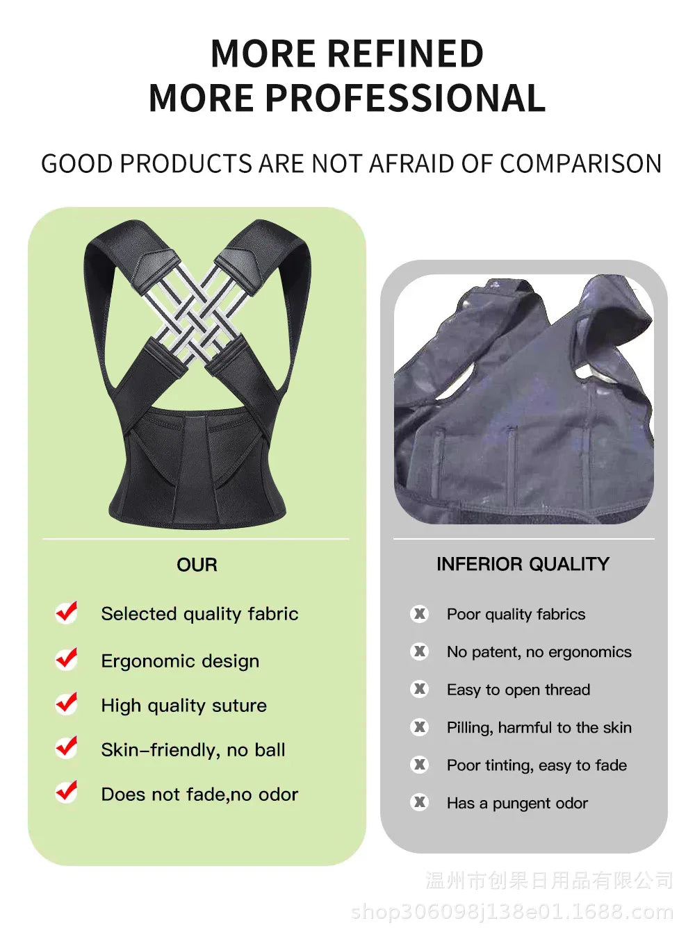 Adjustable Posture Back Support Strap