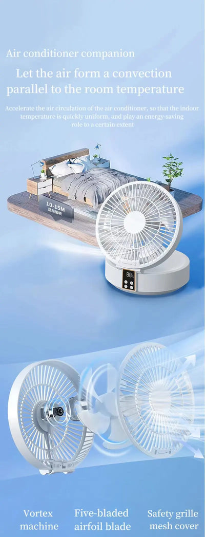 Portable Rechargeable Fan