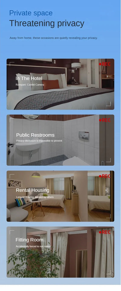 Hidden Cameras Detector