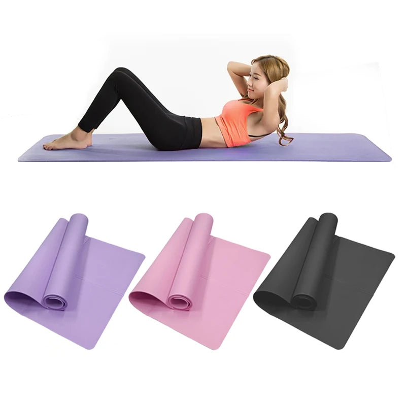4MM EVA Anti-Slip Yoga Mat – Lightweight Fitness Exercise Mat