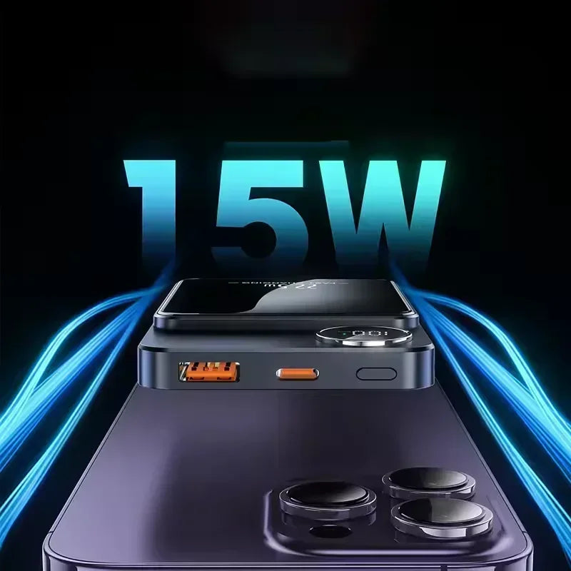 Wireless Magnetic Power Bank for Iphone Samsung