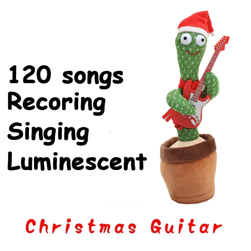 Talking Cactus Toy with LED 120 English Songs