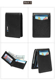 Men's Genuine Leather Wallet with Bluetooth Tracker – SMARTLB