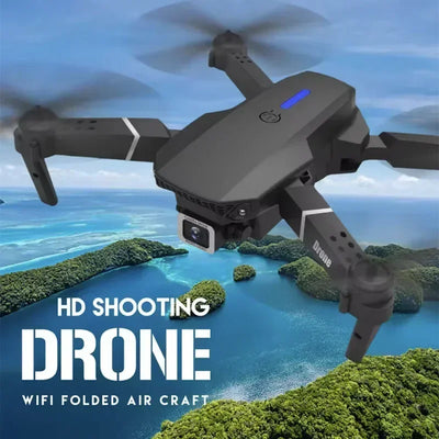 New E88 Pro RC Drone 4K Professional With 1080P Wide Angle Dual HD Camera