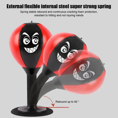 Desktop Punching Bag With Suction Cup