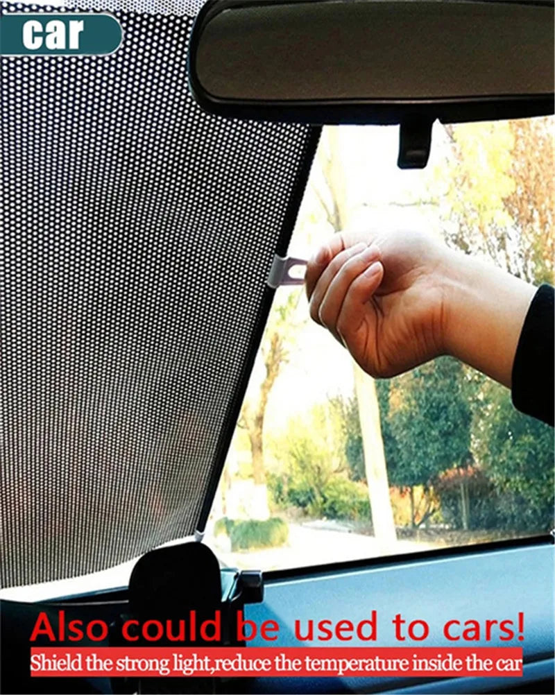 Retractable  Sunshade Curtains - Roller Blinds