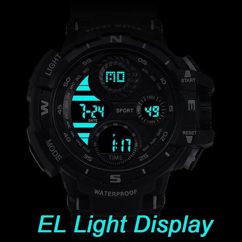 Military Digital Watch
