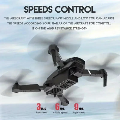 New E88 Pro RC Drone 4K Professional With 1080P Wide Angle Dual HD Camera