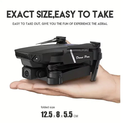 New E88 Pro RC Drone 4K Professional With 1080P Wide Angle Dual HD Camera