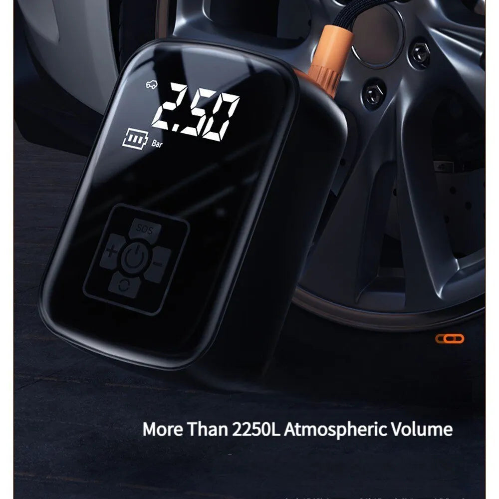 Wireless Car Air Compressor - Tyre Inflator Pump