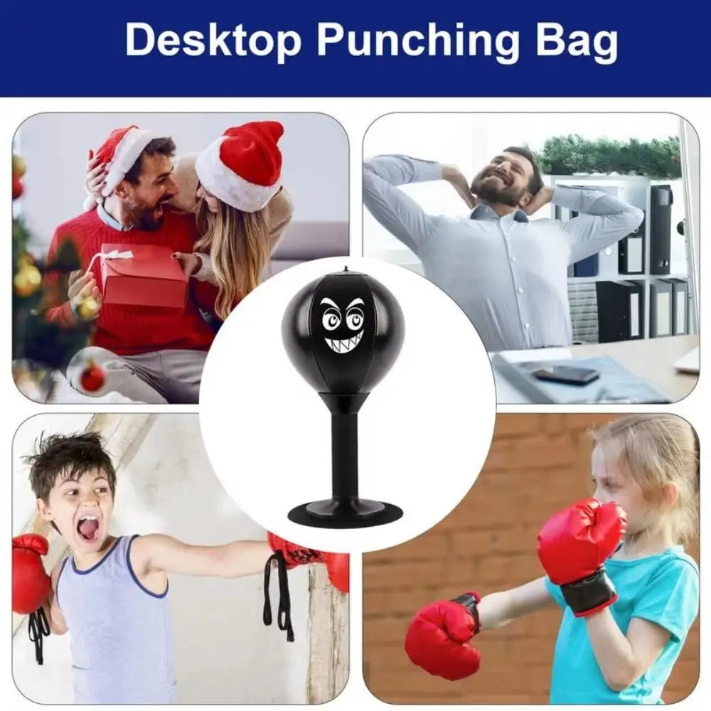 Desktop Punching Bag With Suction Cup
