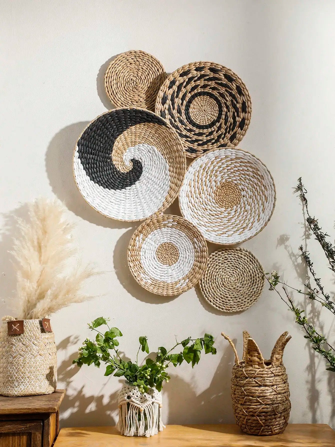 Boho Hand Woven Decorative Wall Art