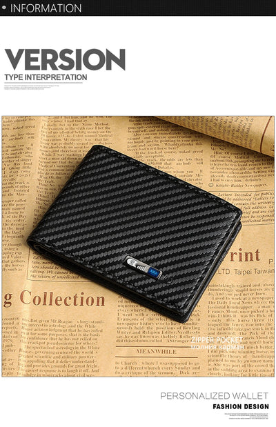 Smart Anti-lost  Tracker  Genuine Leather  Wallets