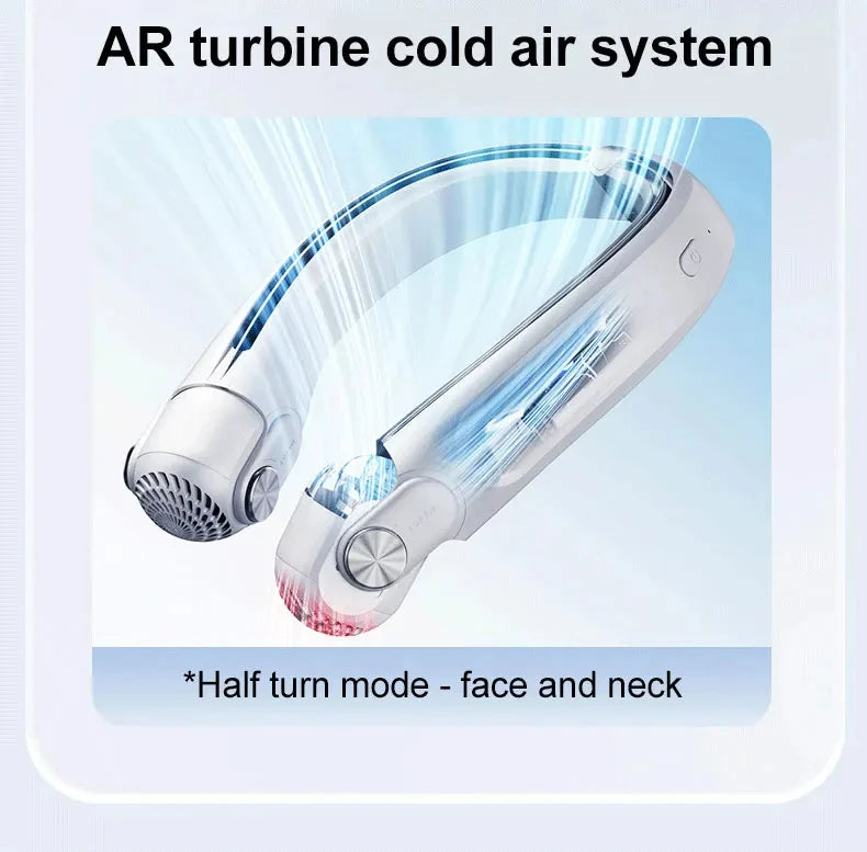Wearable Neck and Facial Portable Air Conditioner