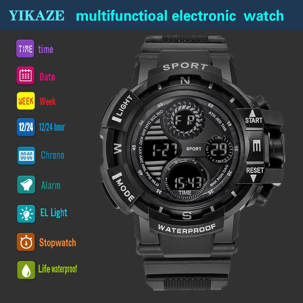 Military Digital Watch