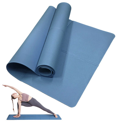 4MM EVA Anti-Slip Yoga Mat – Lightweight Fitness Exercise Mat
