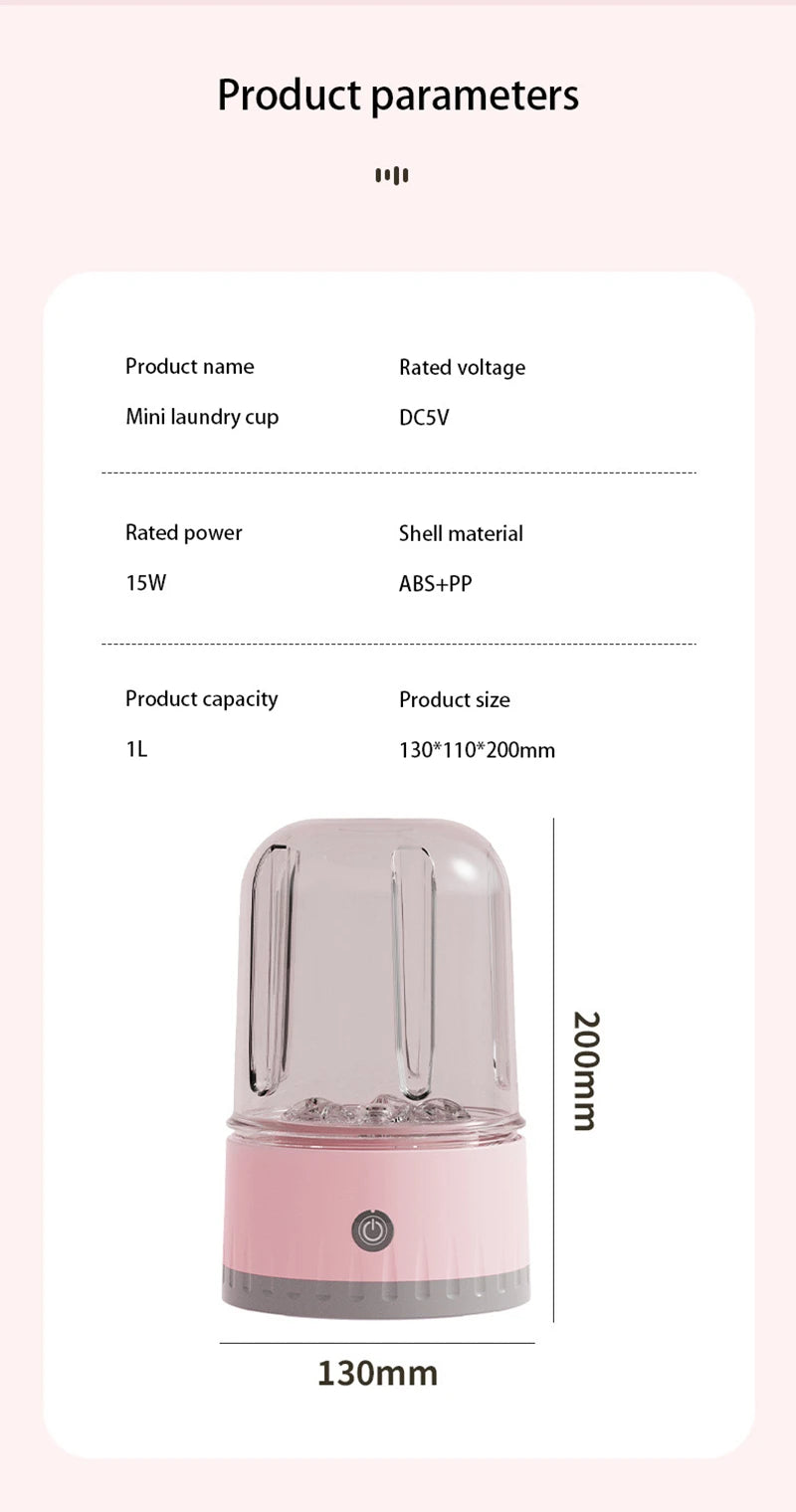 Wireless Portable Mini Laundry Cup