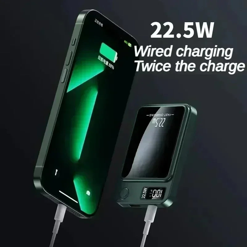 Wireless Magnetic Power Bank for Iphone Samsung