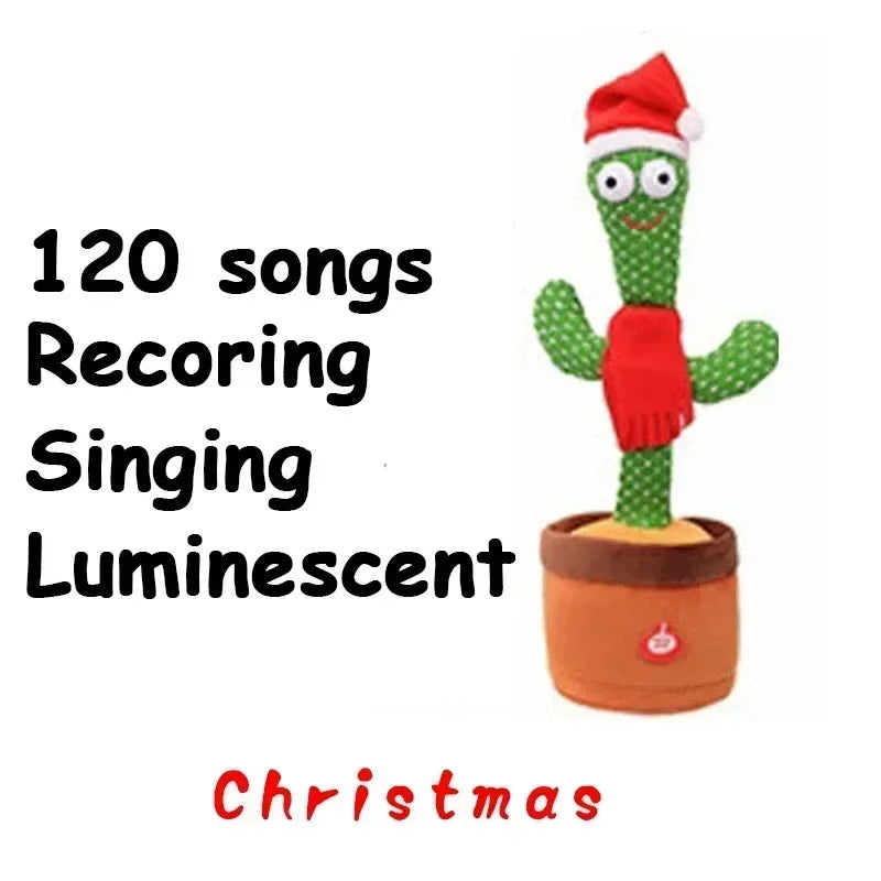 Talking Cactus Toy with LED 120 English Songs