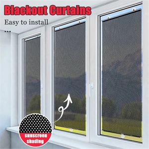 Retractable  Sunshade Curtains - Roller Blinds