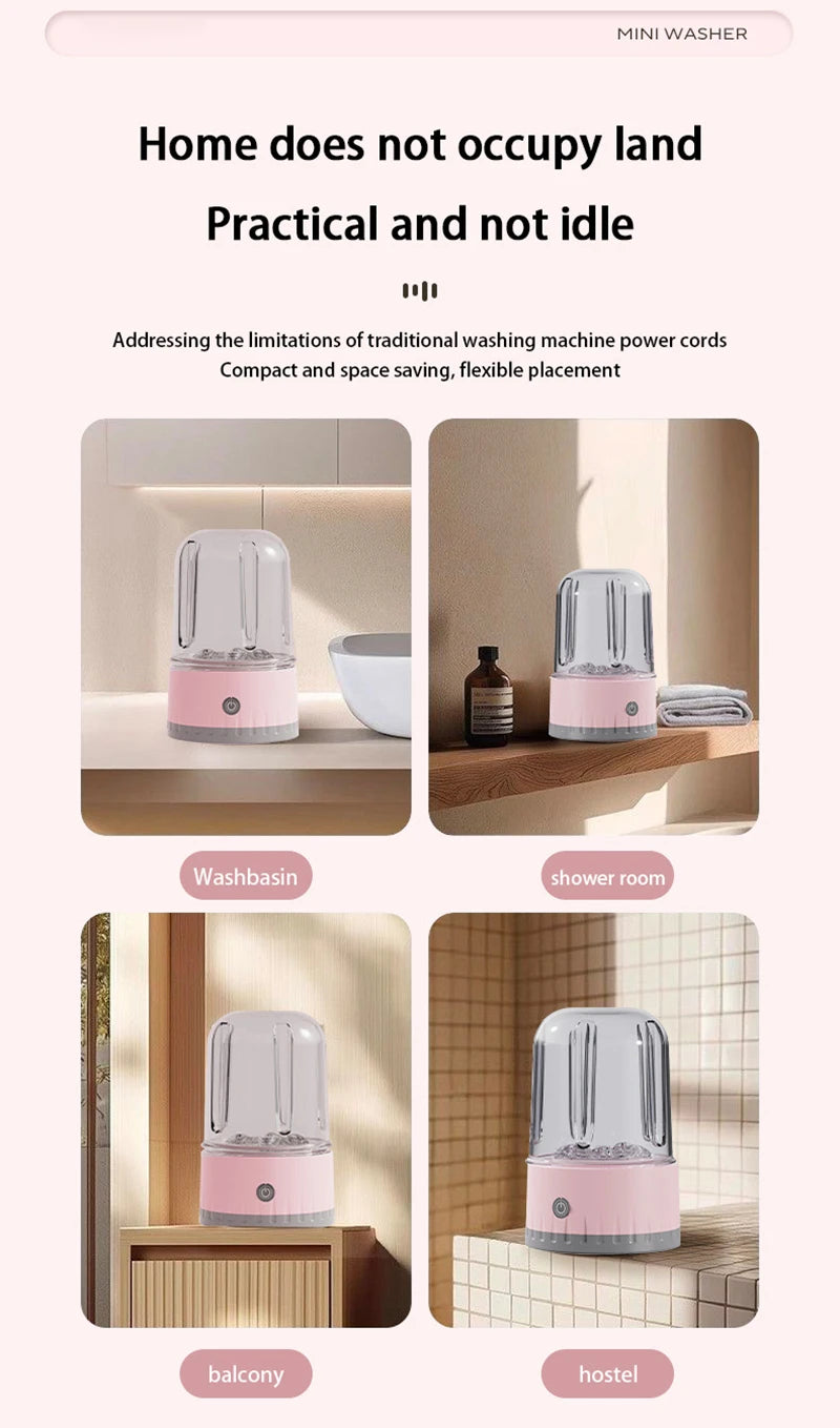 Wireless Portable Mini Laundry Cup