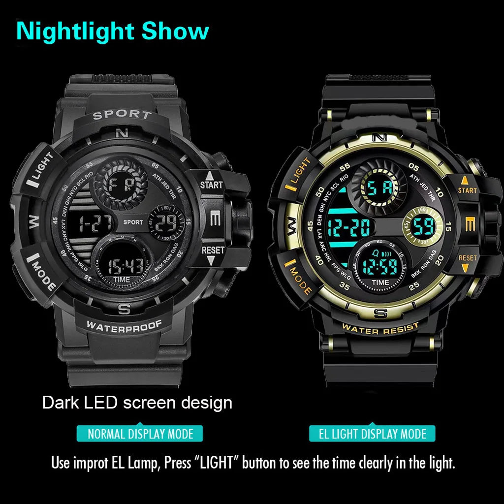 Military Digital Watch