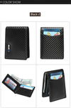 Smart Anti-lost  Tracker  Genuine Leather  Wallets