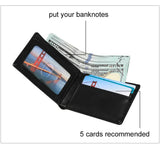 Men's Genuine Leather Wallet with Bluetooth Tracker – SMARTLB