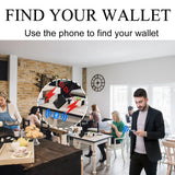 Men's Genuine Leather Wallet with Bluetooth Tracker – SMARTLB