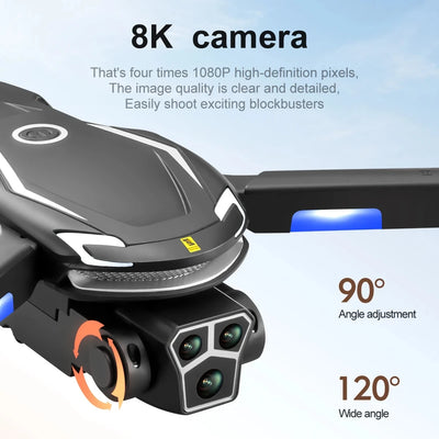 Xiaomi V888 Drone 8K HD Triple Camera GPS