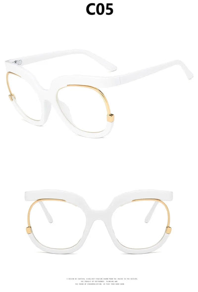 Anti-Blue Light Trend Round Eyeglasses