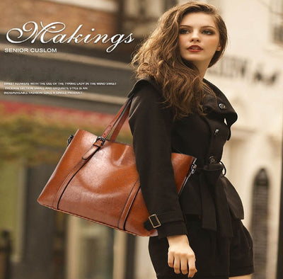 ACELURE Women's Leather Handbag