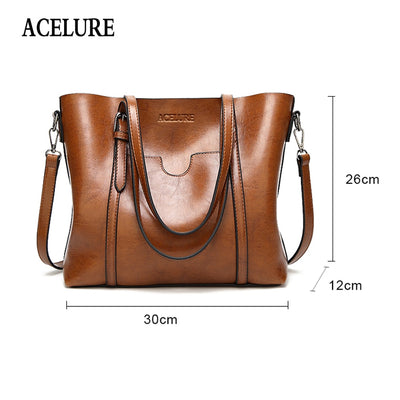 ACELURE Women's Leather Handbag