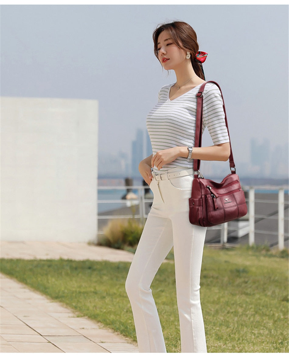 Genuine Brand Leather Luxury Handbags