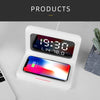 3 in 1 Multi-function  Wireless Phone Charger with Alarm Clock