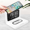 3 in 1 Multi-function  Wireless Phone Charger with Alarm Clock