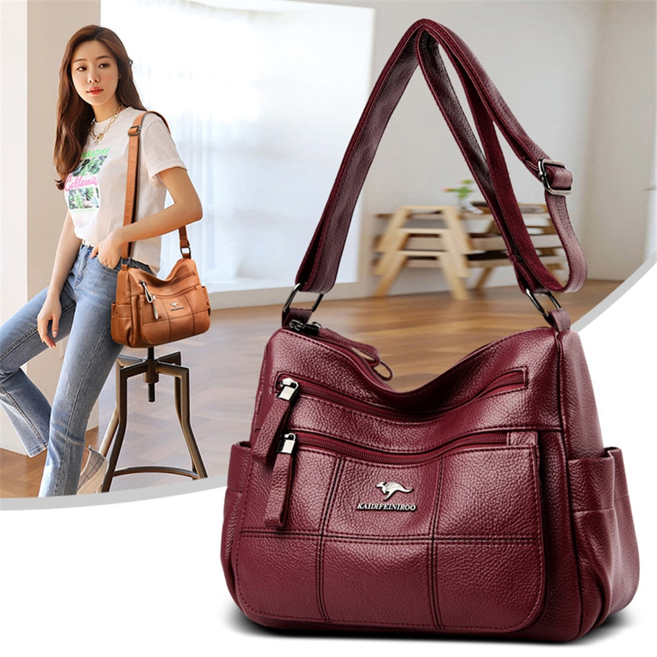 Genuine Brand Leather Luxury Handbags